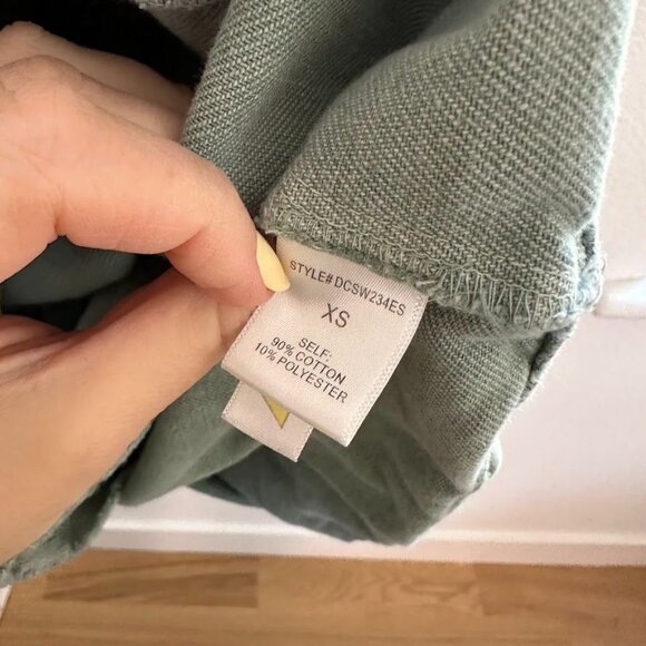 Louna Green Denim Mini Dress - Picture 8 of 11